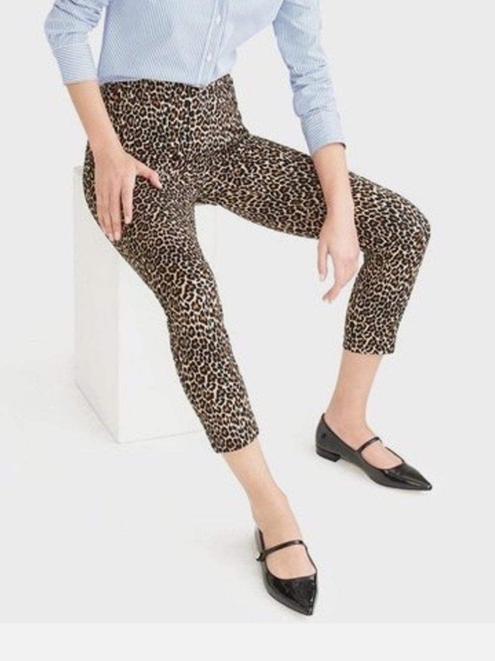 J. Crew Leopard Print Winnie Pants